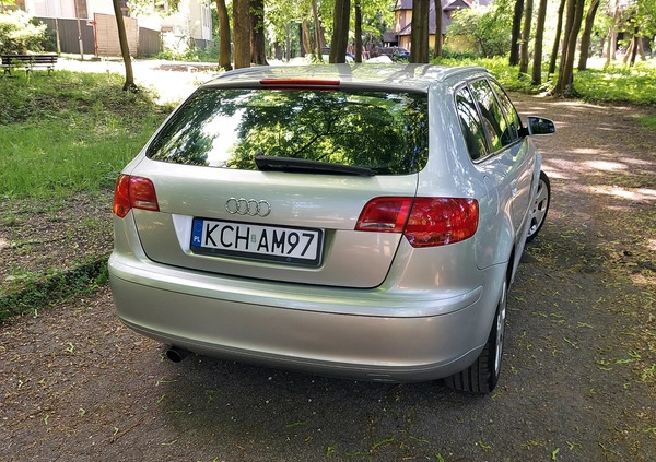 Audi A3 cena 15600 przebieg: 299000, rok produkcji 2006 z Sosnowiec małe 301